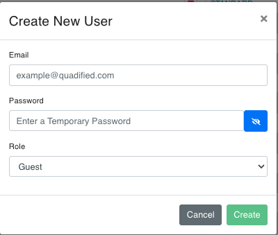 Create New User
