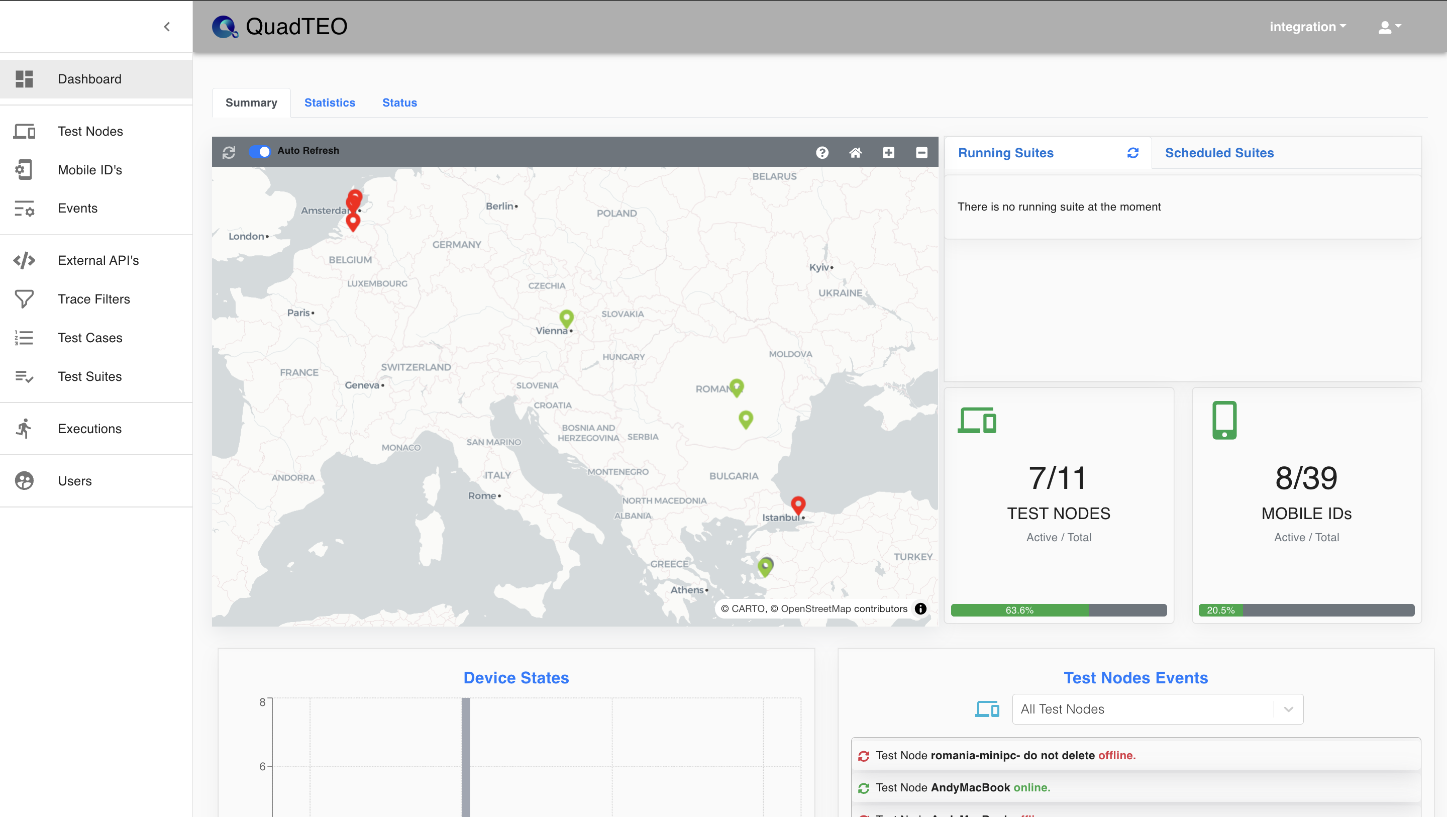 TEO Web UI