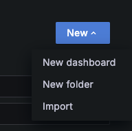 New Dashboard Button