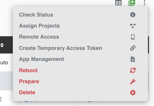 Mobile ID App Management action